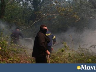 Mήνυμα 112 για εκκένωση της περιοχής Κρασά Άνω Βριλησσίων – Εκκενώνεται προληπτικά το  «Αμαλία Φλέμινγκ»