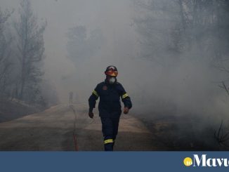 Λαγκαδάς Θεσσαλονίκης: Νεκρός ένας πυροσβέστης κατά τη διάρκεια κατάσβεσης της φωτιάς