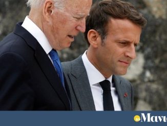 Μπάϊντεν και Μακρόν συζήτησαν την κατάσταση στην Ουκρανία και το Λίβανο