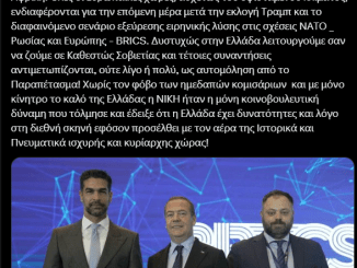 Η απάντηση του Δήμου Θανασουλα για την παρουσία της ΝΙΚΗΣ στη διημερίδα BRICS_EUROPE στο Sochi.