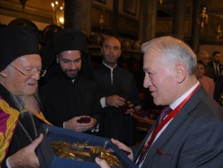 Επίσκεψη αντιπροσωπείας της ΚΕΔΕ με επικεφαλής τον πρόεδρο Λάζαρο Κυρίζογλου στο Οικουμενικό Πατριαρχείο και στο Ζωγράφειο Λύκειο