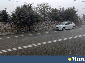 Ισχυρή καταιγίδα πλήττει την Πρέβεζα – Μήνυμα 112 στο Αγρίνιο