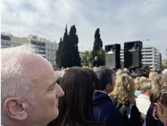 Τεμπη – Ανδρέας Βορυλλας από Σύνταγμα : Ο  λαός φώναξε για δικαίωση
