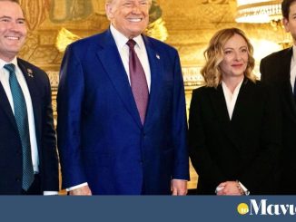 Τραμπ: θερμή συνάντηση με την Ιταλίδα πρωθυπουργό στο θέρετρο της Φλόριντα