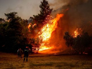 Υπό μερικό έλεγχο οι φωτιές στους Καλλιανούς Καρύστου και στην περιοχή Άγιος Νικήτας στη Λευκάδα