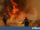 Θεσσαλονίκη: μεγάλα πύρινα μέτωπα σε Λαγκαδά και Νέους Επιβάτες – Ισχυρή κινητοποίηση (video)