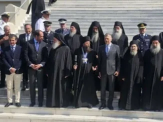 Ο Δημήτρης Ο Δ.Νατσιός στην Αλλαγή Επιστασίας στο Άγιον Όρος