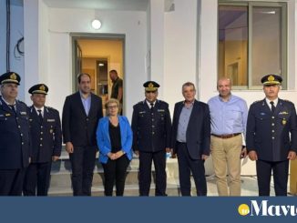 Ρέθυμνο: Εγκαινίασε το αναβαθμισμένο Πυροσβεστικό Κλιμάκιο Σπηλίου ο Γιάννης Κεφαλογιάννης