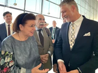 Συνάντηση εργασίας της Υπουργού Πολιτισμού Λίνας Μενδώνη με τον Ιταλό Υπουργό Πολιτισμού Alessandro Giuli