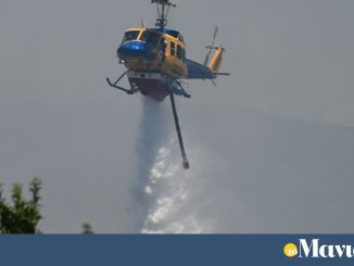 Σε δύο μέτωπα η φωτιά στη Θάσο – Κλειστοί δρόμοι και διακοπές ρεύματος