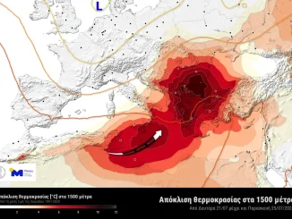 Τρομάζει τους μετεωρολόγους ο επερχόμενος καύσωνας