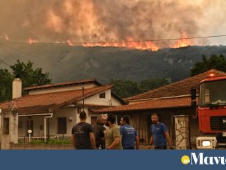 Μεγάλη αναζωπύρωση στον Φενεό Κορινθίας: εκκενώνονται οικισμοί, ισχυρές δυνάμεις στο σημείο (video)