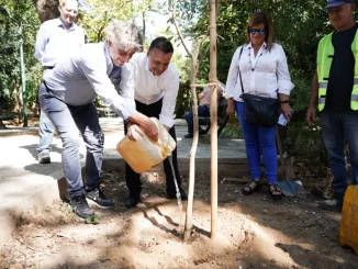 Χάρης Δούκας: Δημιουργούμε έναν μικρό πνεύμονα πρασίνου στον Βοτανικό, στόχος να φυτέψουμε 5.000 δέντρα